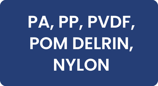 pa-pp-pvdf-pom-delryn-nylon