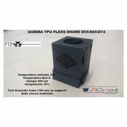 gomma tpu flex-s protesi droni robotica automotive domotica resistenza chimica temperature certificato alimentare