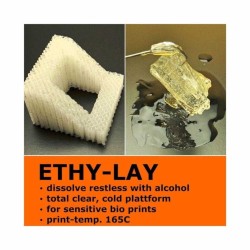 pva ethy lay supporto stampa 3d solubile in alcool etilico