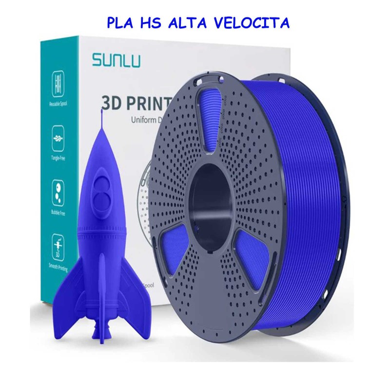 pla sunlu compatibile macchine stampa alta velocita 600 mm/s