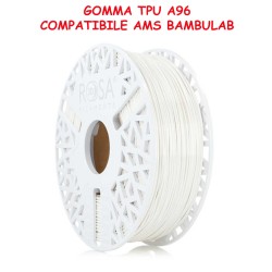 gomma tpu A96 robotica domotica design meccanica droni contenitori per alimenti, resistenza chimica temperature raggi uv